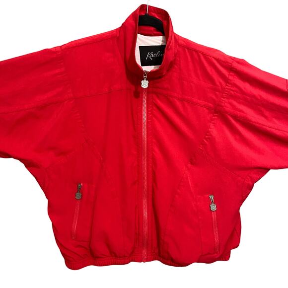 Kaelin Vintage Red Jacket Women's Size XL - Picture 6 of 12